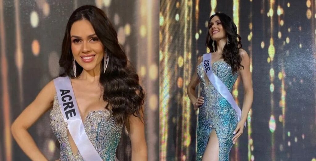 Representante do Acre, cruzeirense fica de fora do top 15 do Miss Brasil 2021