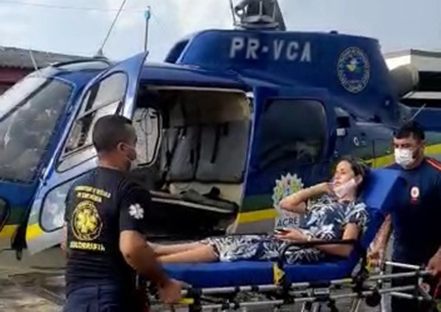 Ciopaer realiza transporte de emergência no Vale do Juruá