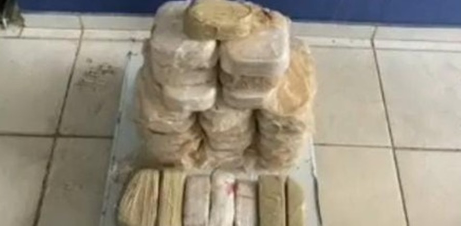 Homem é preso durante ‘Operação Finados’ transportando cerca de 55 Kg de drogas na BR-364