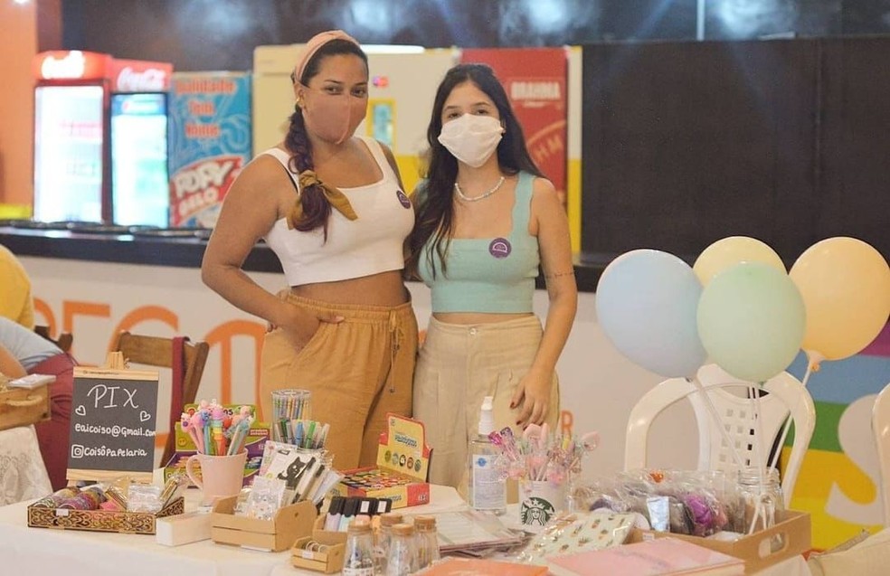 De amigas a sócias: jovens apostam em papelaria criativa e abrem loja virtual no Acre