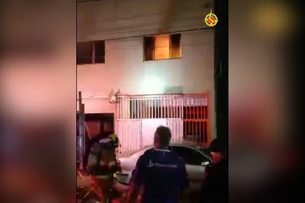 Vídeo: PMs invadem apartamento em chamas no DF e salvam moradores