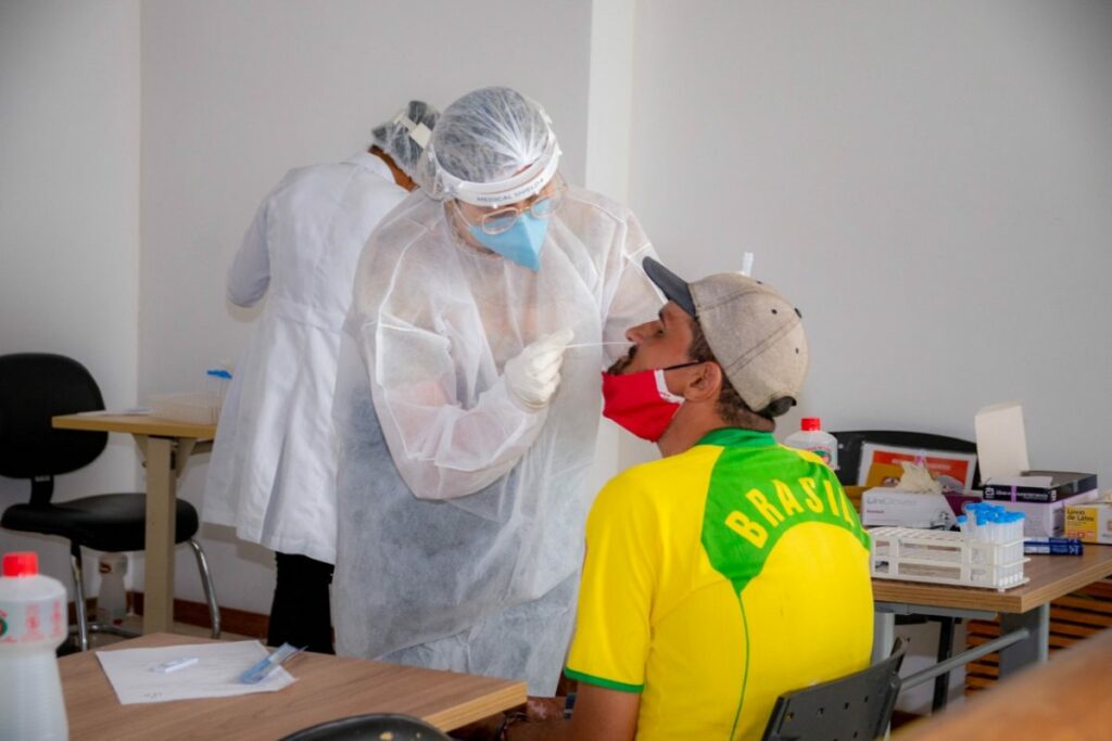 Saúde detecta 51 casos positivos para covid-19 e aplica 412 doses de imunizante durante ação na OCA