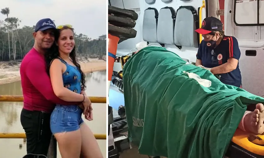 Casal morre e homem fica ferido após árvore cair sobre embarcação no Rio Antymari, na BR-364
