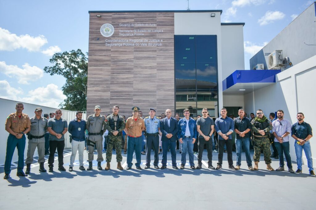 Centro Integrado de Comando e Controle do Juruá é inaugurado em Cruzeiro do Sul