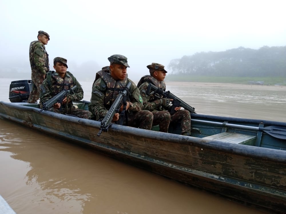 Operação Castanheira II: 61º Batalhão de Infantaria de Selva do Juruá participa de ação nas fronteiras
