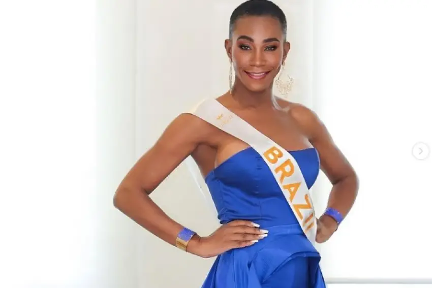 Miss trans brasileira se veste de Nossa Senhora e divide opiniões; veja