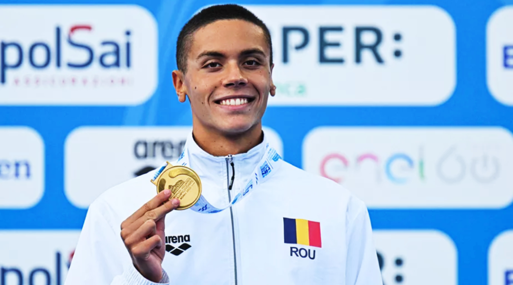 David Popovici quebra recorde mundial de Cielo nos 100m livre