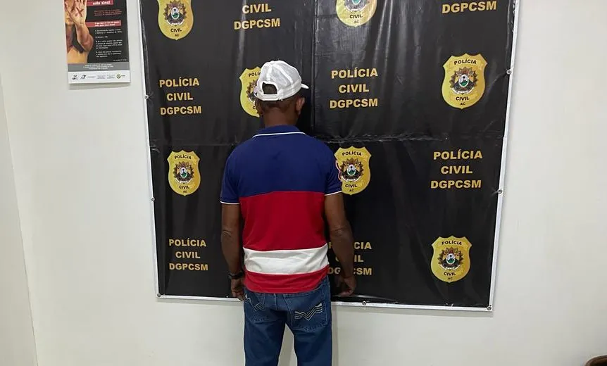 Polícia prende homem acusado de estuprar garoto de 8 anos de idade no Acre