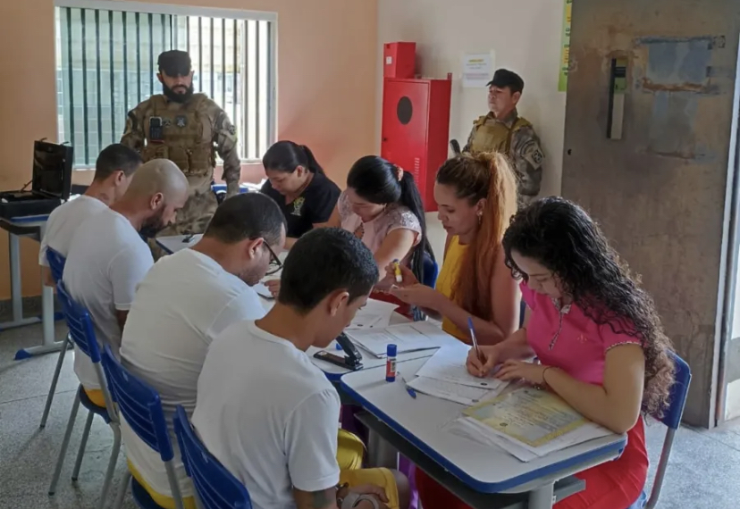 Estado realiza mutirão para emissão de RG de apenados do presídio