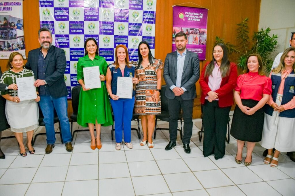 Nicolau Júnior enaltece construção de casas de apoio para mulheres vítimas de violência, ordens de serviço foram assinadas