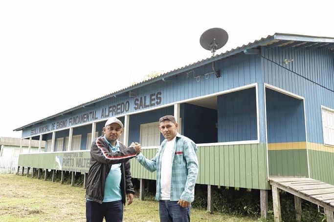 Prefeitura ultrapassa marca de 22 pontos de internet via satélite instaladas em localidades rurais de Porto Walter