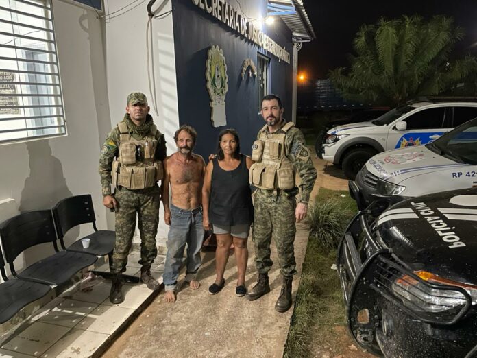 Vídeo: casal sequestrado em Rondônia é resgatado no Acre após perseguição policial