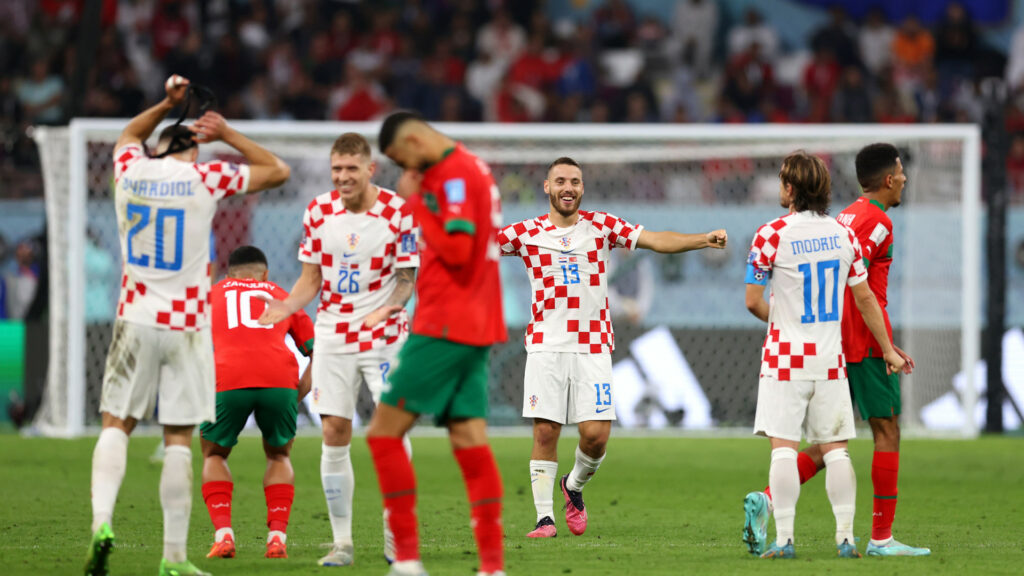 Croácia supera o Marrocos e conquista o terceiro lugar no Qatar