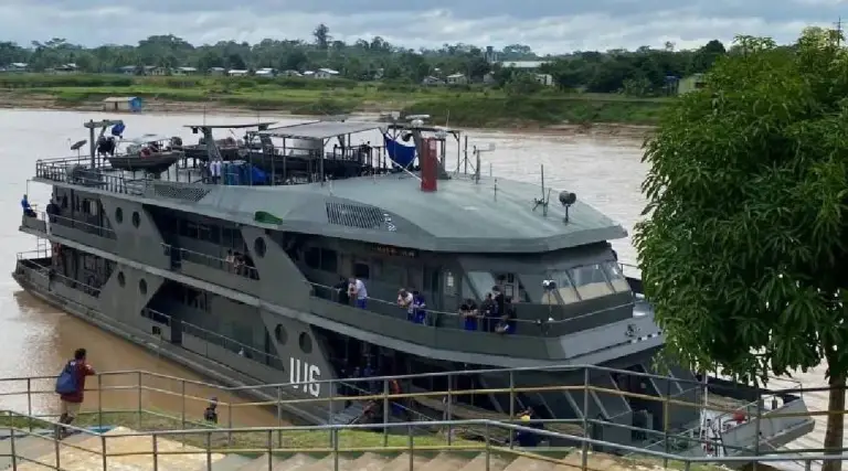 Navio-hospital começa a atender em Porto Walter nesta sexta-feira (24)