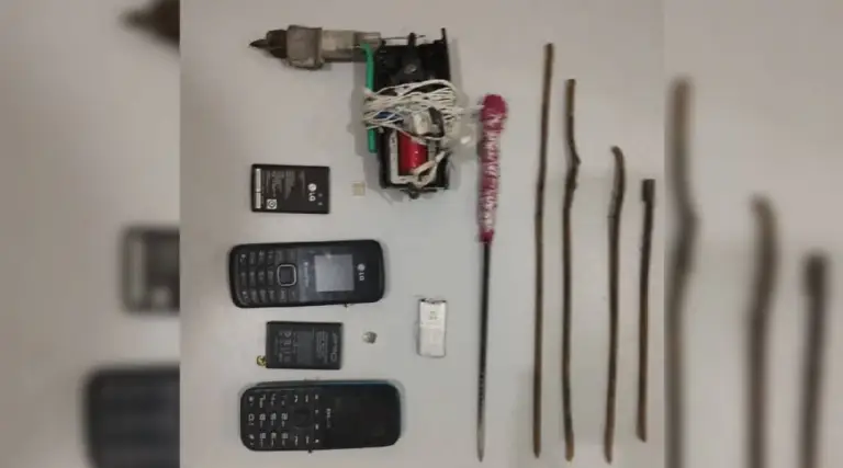 Cinco armas artesanais são apreendidas dentro de presídio no Acre