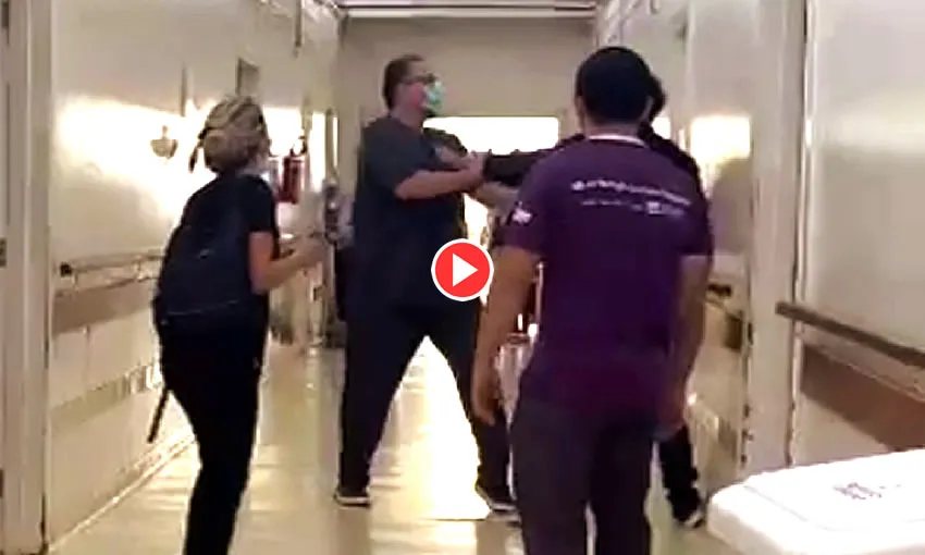 No Acre, discussão entre médicos em corredor da Fundhacre termina em agressão física