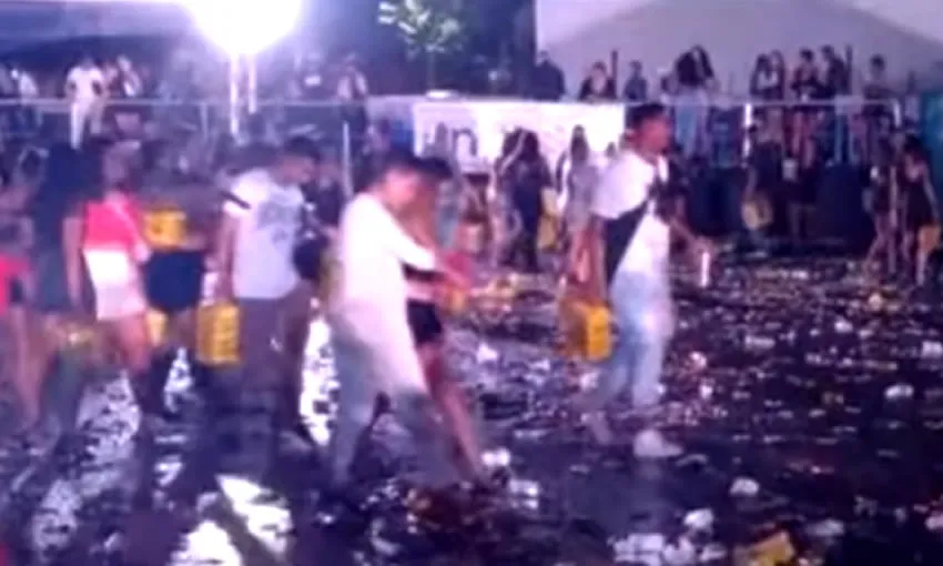 Imagens de pessoas “saqueando” cervejas revolta empresário de show de Henrique e Juliano