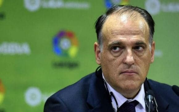 Presidente da LaLiga, Javier Tebas pede desculpas a Vinícius Júnior sobre caso de racismo