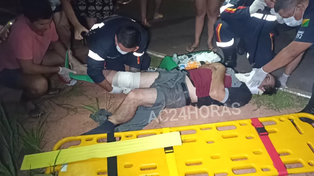 Homem é atropelado por motociclista embriagado e vai parar em estado grave no PS