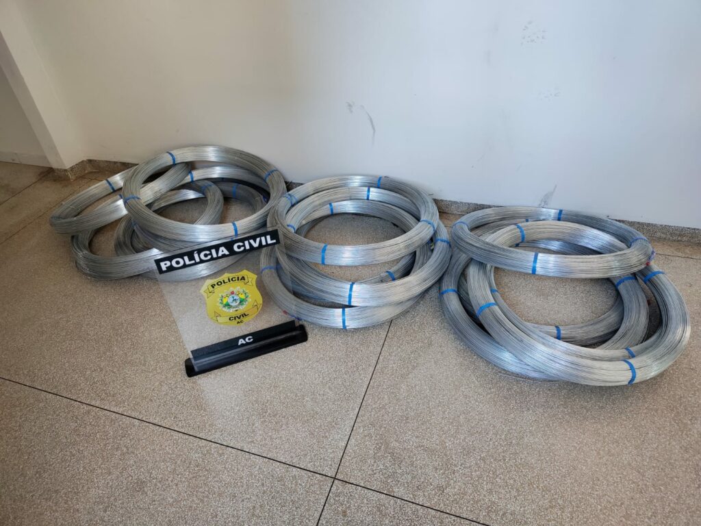 Em Cruzeiro do Sul, Polícia Civil recupera objetos furtados de um estabelecimento comercial