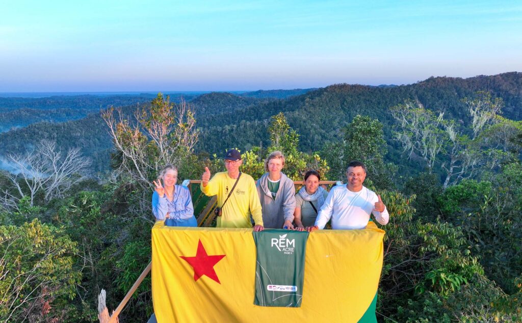 Acre recebe representantes da Alemanha e Reino Unido na Serra do Divisor