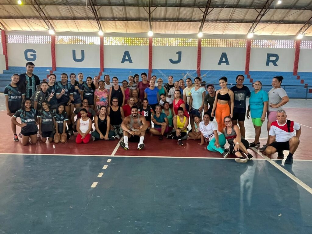 Prefeitura Municipal de Guajará, através da Secretaria Municipal de Saúde promove ações com educador físico