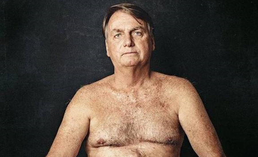 Eduardo Bolsonaro lança calendário do pai sem camisa por R$ 69,90