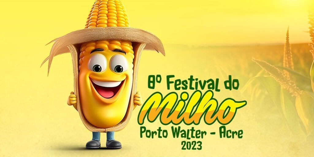 Prefeitura de Porto Walter divulga programação oficial do 8º Festival do Milho