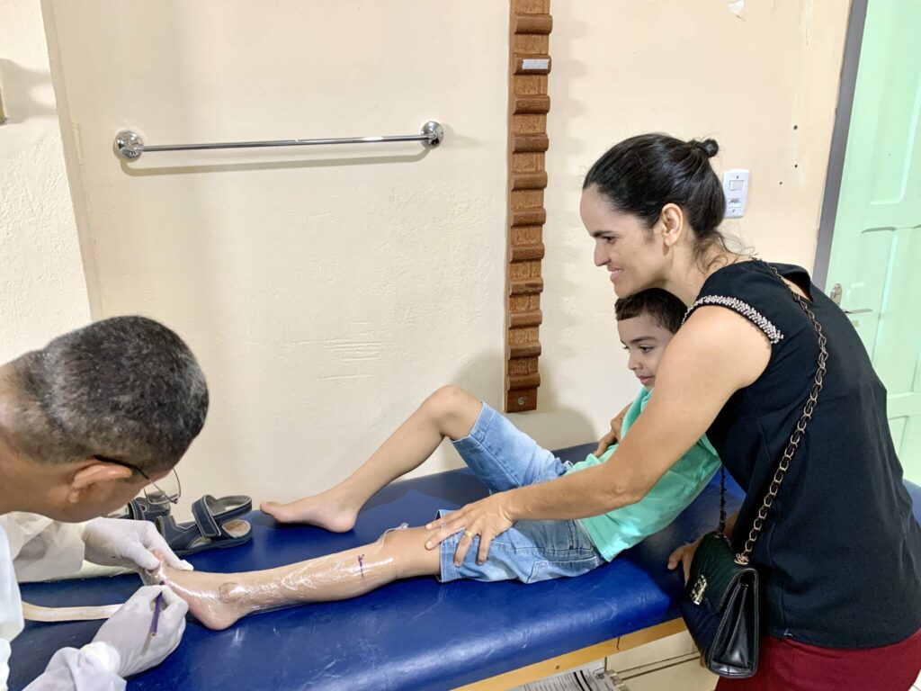 Fundhacre na Comunidade leva atendimento em órteses e próteses para a população de Cruzeiro do Sul