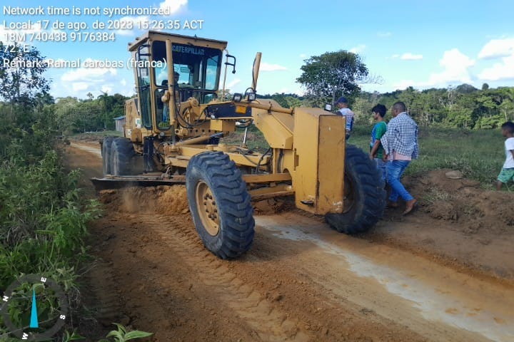 Prefeitura de Guajará (AM) investe na recuperação de ramais para impulsionar o escoamento da produção