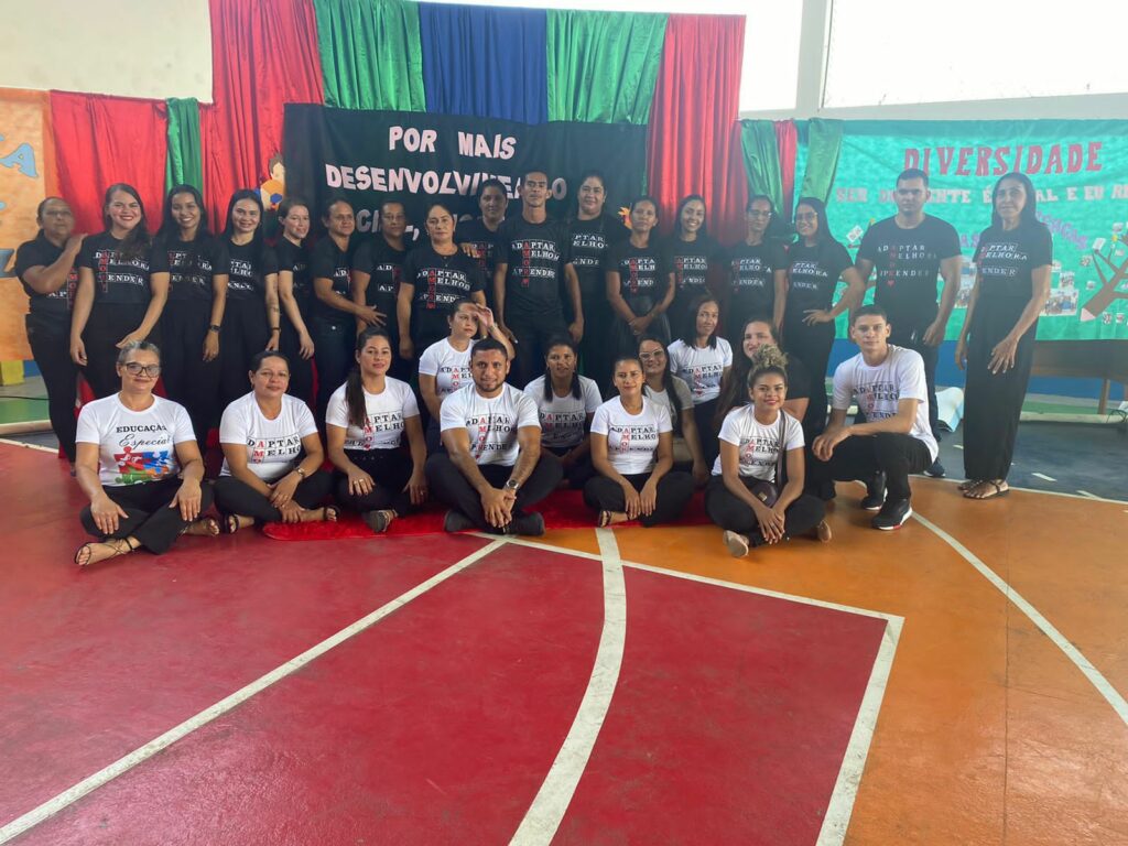 Secretaria de Educação promove ação em alusão à Semana da Luta da Pessoa com Deficiência em Guajará (AM)