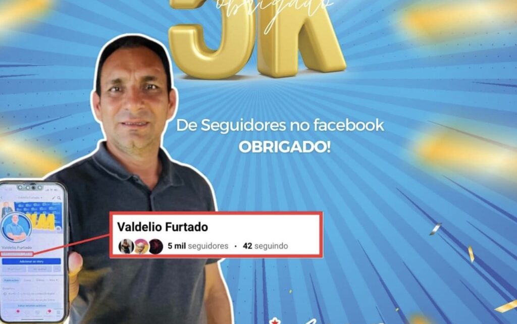 Prefeito de Marechal Thaumaturgo vira alvo de piadas após comemorar número de seguidores no Facebook