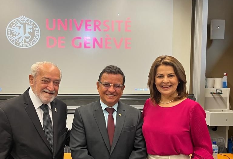 Escola do Legislativo Acreano é destaque mundial e Gonzaga representa o Acre em evento na Suíça