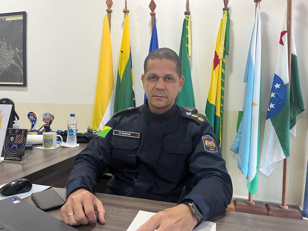 Comandante da Polícia Militar alerta a respeito de imprudência no trânsito