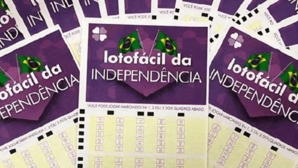 Lotofácil da Independência sorteia hoje (9) prêmio de R$ 200 milhões