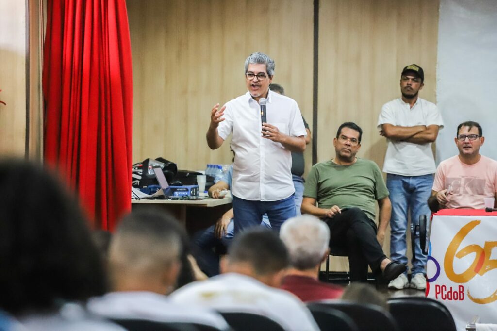 Com a presença de Marcus Alexandre, PCdoB realiza Conferência Municipal e defende frente ampla para consolidar a democracia
