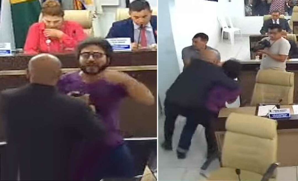 Vereador agride “fazedores de cultura” na Câmara Municipal de Rio Branco