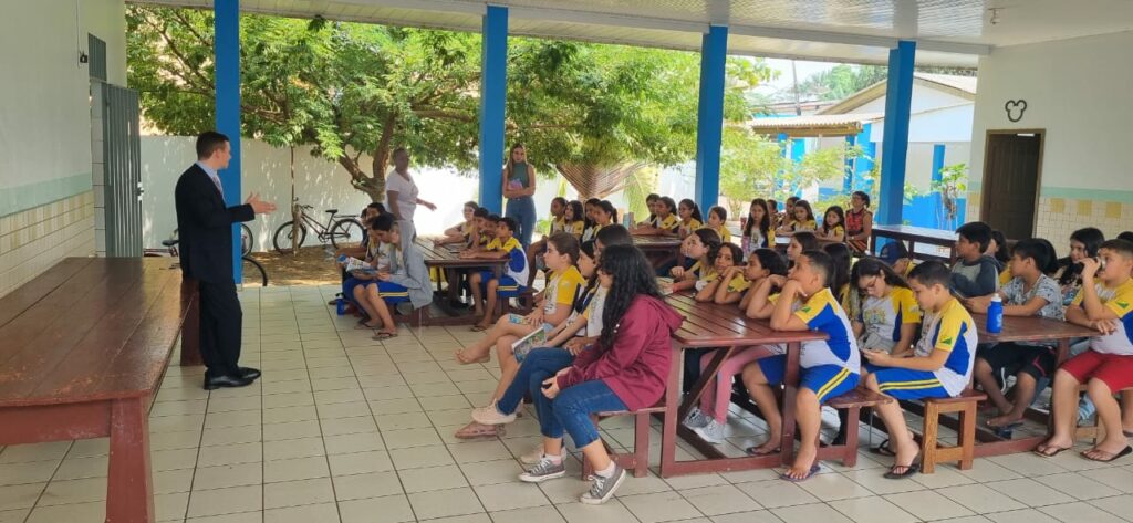 Escolas infantis dos municípios de Brasiléia e Rodrigues Alves recebem ações do TJAC