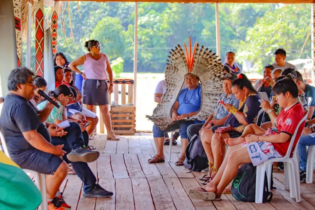 Lideranças indígenas discutem Mudanças Climáticas, Carbono e REDD+ na Amazônia