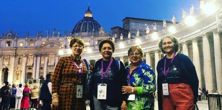 Ex-primeira dama do Acre, Beatriz Cameli vai à Roma e participa de cerimônia com Papa Francisco