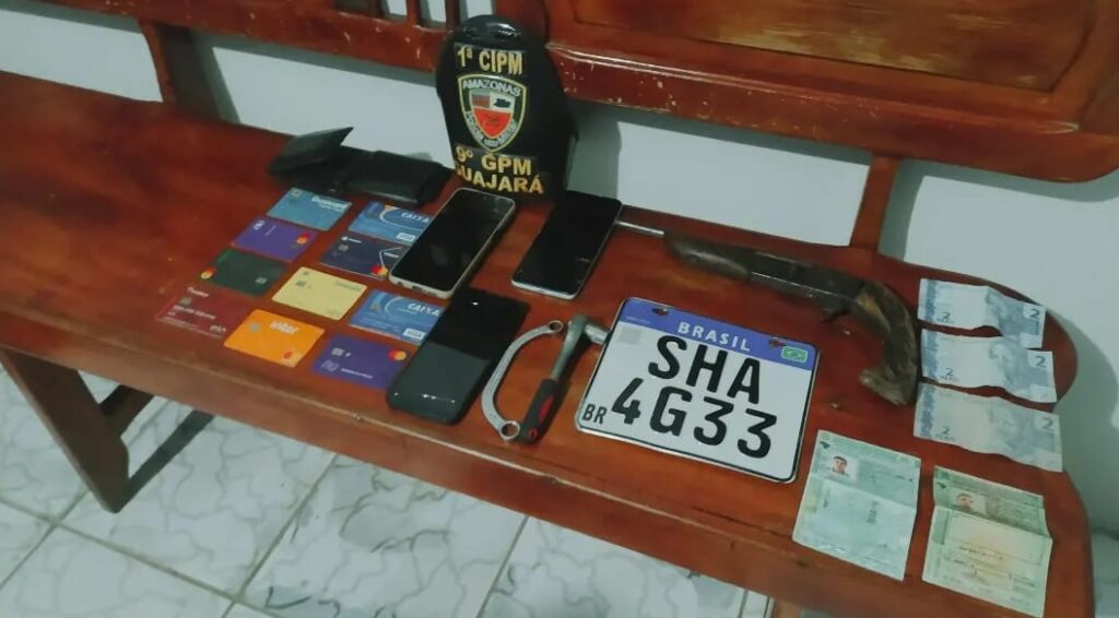 Polícia Militar do Amazonas prende assaltantes na rodovia 195