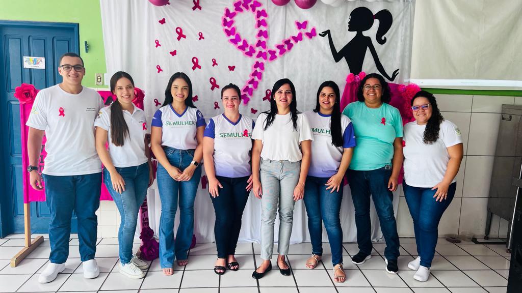 Encerramento do Outubro Rosa na Escola Dr. Valério Caldas de Magalhães é marcada por ações de conscientização