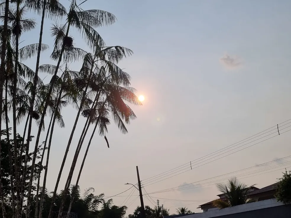 Quarta-feira (11) será de muito calor e sol em todas as regiões do Acre, diz Sipam