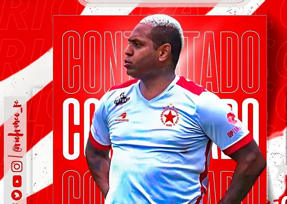 Jobson, ex-Botafogo, é anunciado pelo Rio Branco FC