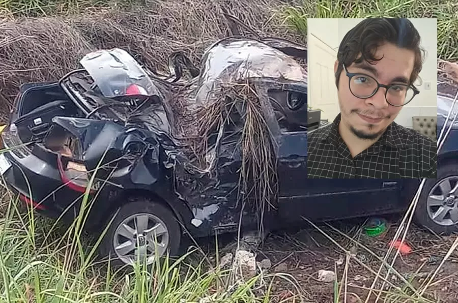 Psicólogo acreano morre após acidente de carro na BR-364