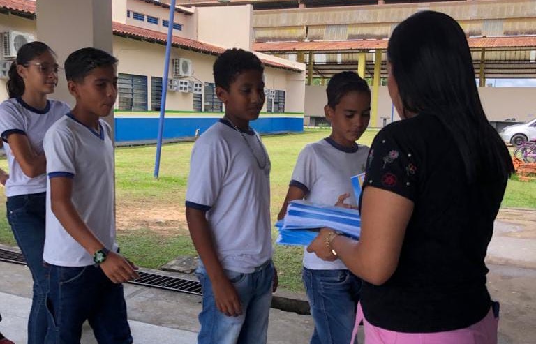 Secretaria de Meio Ambiente realiza ações educativas no município de Guajará (AM)