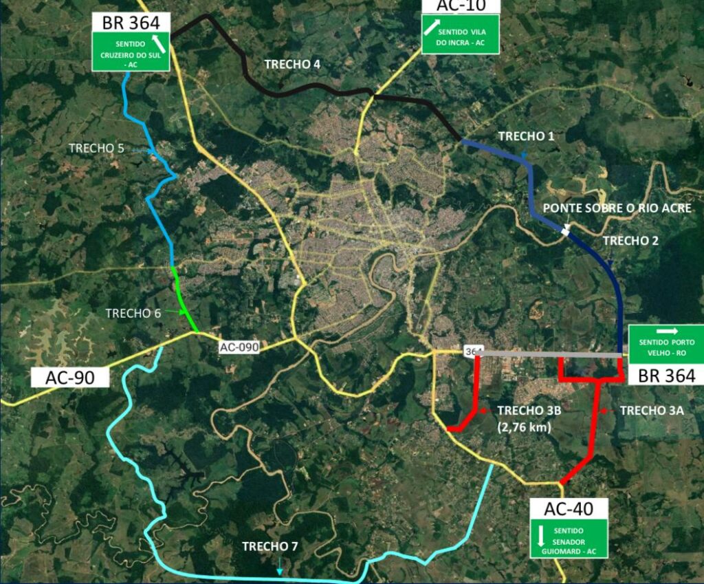 Aprovação de Projeto de Lei na Câmara dos Vereadores garante implantação do Arco Metropolitano de Rio Branco
