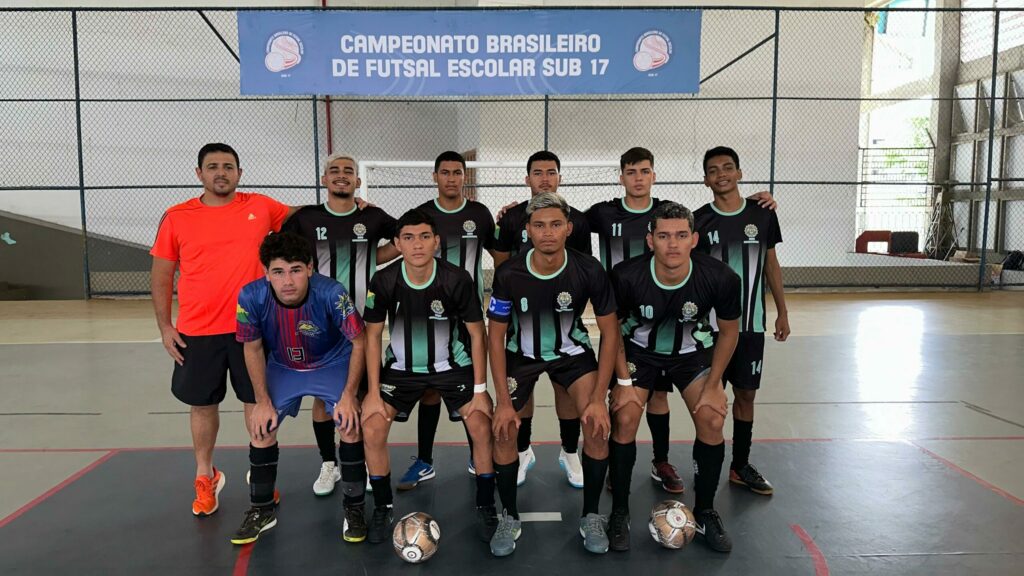 Delegação acreana participa do Campeonato Brasileiro de Futsal Escolar