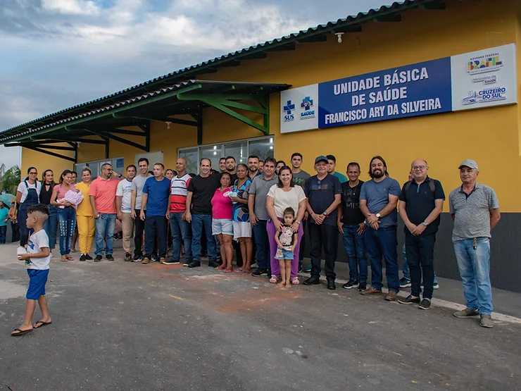 Zequinha Lima inaugura Unidade de Saúde Francisco no bairro Cruzeirão