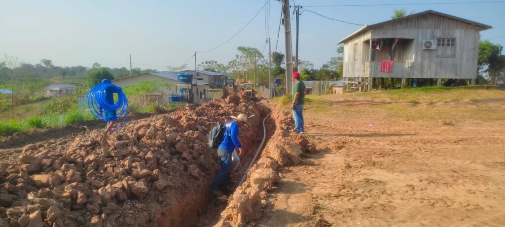 Governo amplia em quase 2 km a rede de água tratada em Marechal Thaumaturgo